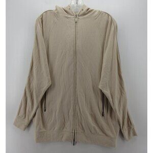 Max Mara Sweatshirt XS Leisure Hoodie Full Zip Stretch Athleisure *